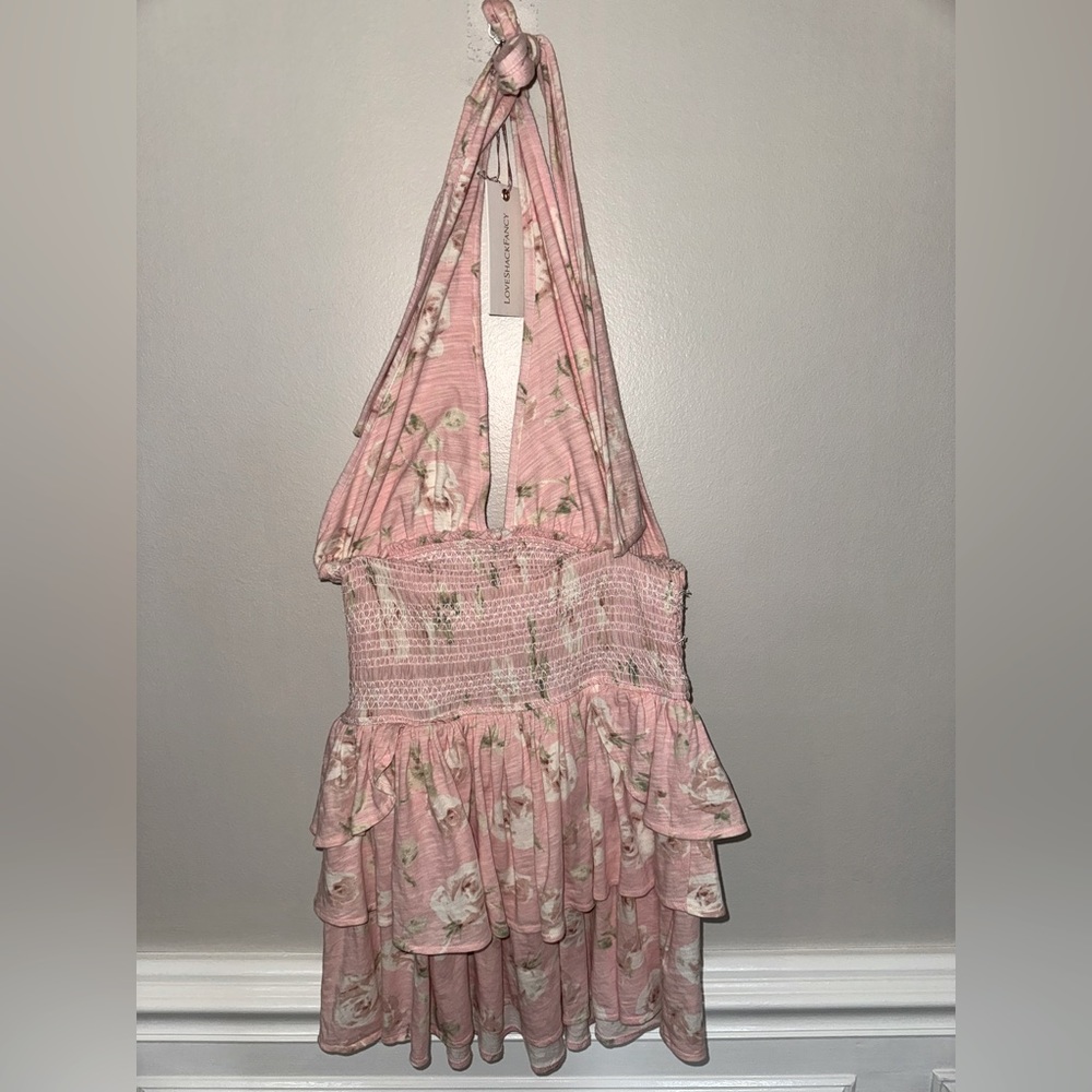 Love shack fancy halter dress